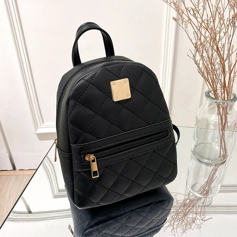 Embroidered backpack 2021 women's bags Korean version girls' backpack, one piece dropshipping stylish women's backpack