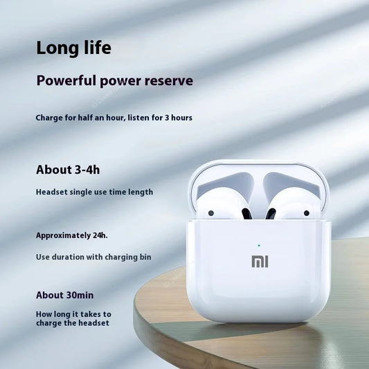 Xiaomi Wireless Bluetooth Earbuds Stylish Sleek Design Superior Sound Quality All-Day Comfort and Long Battery Life Headset