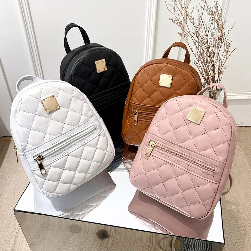 Embroidered backpack 2021 women's bags Korean version girls' backpack, one piece dropshipping stylish women's backpack