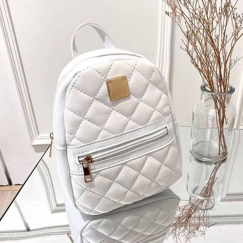 Embroidered backpack 2021 women's bags Korean version girls' backpack, one piece dropshipping stylish women's backpack