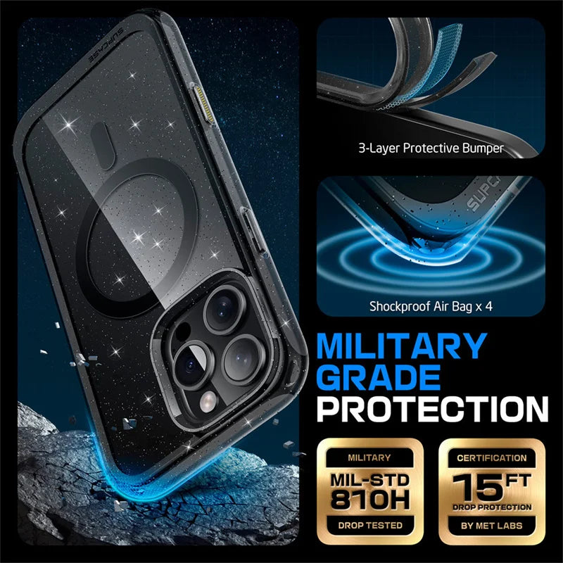 SUPCASE For iPhone 16 Pro Max Case with Camera Control Capture Button UB Mag Slim Shockproof Magnetic Phone Case Cover