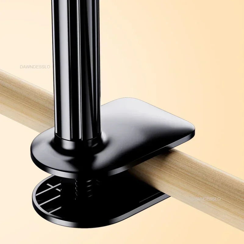 128cm Phone Holder Stand Lazy Bracket Headrest Bed 360 Flexible Long Arms Clamp Mount for IPhone Samsung and 3.5~6.7" Device