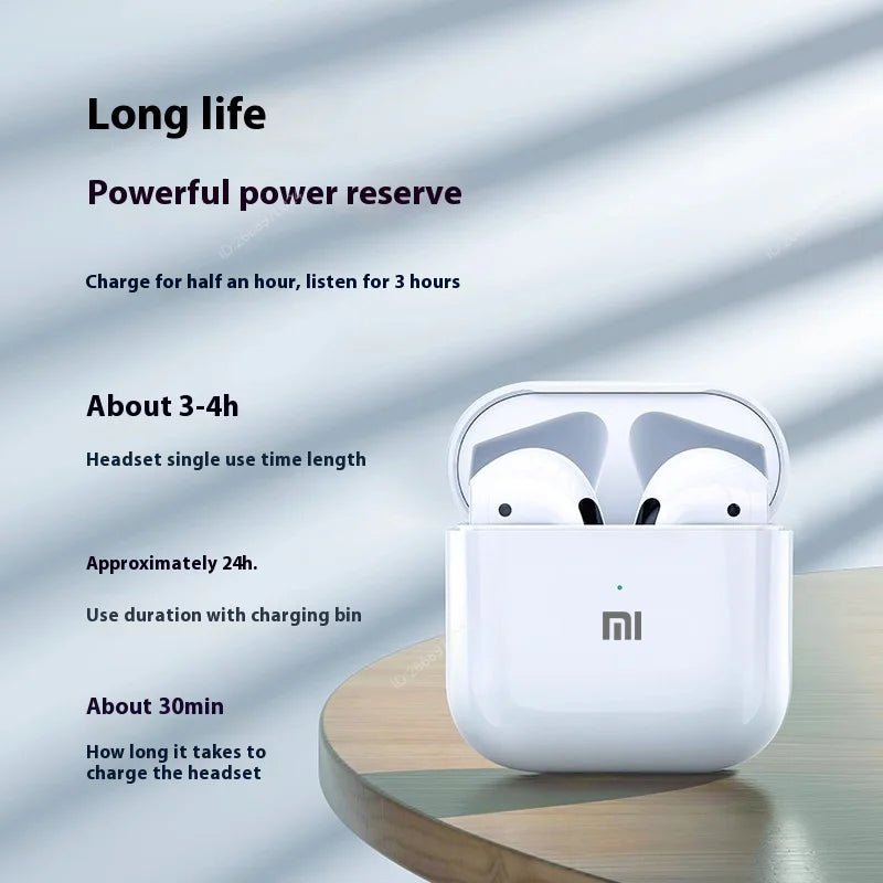 Xiaomi Wireless Bluetooth Earbuds Stylish Sleek Design Superior Sound Quality All-Day Comfort and Long Battery Life Headset