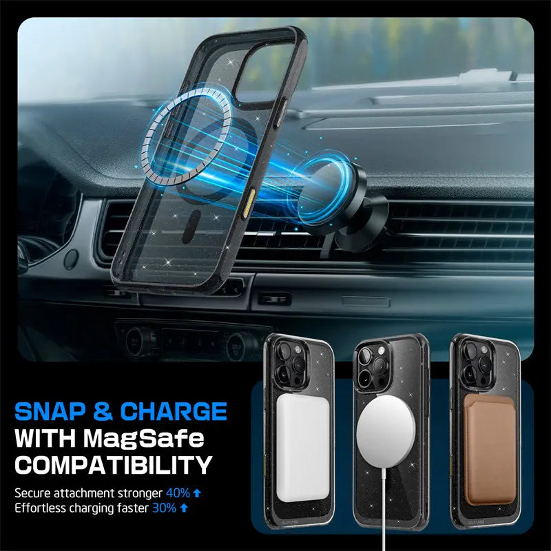 SUPCASE For iPhone 16 Pro Max Case with Camera Control Capture Button UB Mag Slim Shockproof Magnetic Phone Case Cover