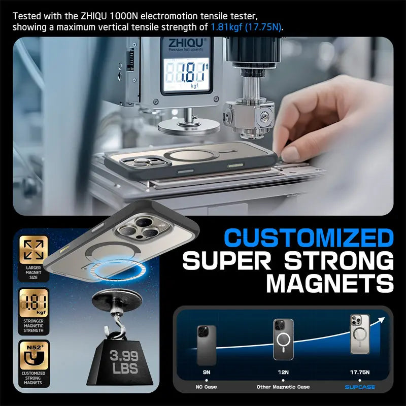 SUPCASE For iPhone 16 Pro Max Case with Camera Control Capture Button UB Mag Slim Shockproof Magnetic Phone Case Cover