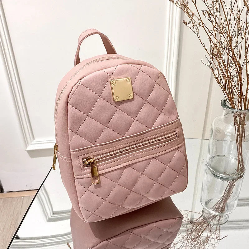 Embroidered backpack 2021 women's bags Korean version girls' backpack, one piece dropshipping stylish women's backpack